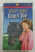 Shirley Temple Curly Top VHS Movie Clamshell  - £5.33 GBP