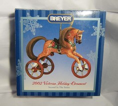 Breyer Horse 2002 Victorian Holiday Ornament Second in series Retired NIB - £26.86 GBP