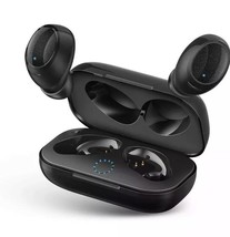 [Updated Version] Wireless Earbuds,True Wireless Headphones Bluetooth 5.0 Dock - £19.12 GBP