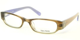 New Vera Wang V041 Br Light Brown /GRADIENT Eyeglasses Glasses Frame 50-17-135mm - £62.21 GBP