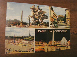 Paris Place De La Concorde 10/7993 France Postcard Postcard Traveled Postcard... - £11.96 GBP
