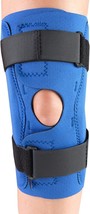 Champion/OTC Knee Stabilizer Wrap, Hinged Bars, Neoprene, Blue, (Large 15-16&quot;) - $33.95