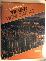 Rand McNally Premier World Atlas Used But In a Great Condition Chicago/ ... - £27.69 GBP