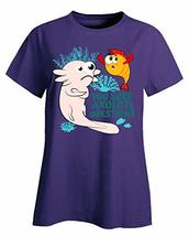 Kellyww You Sure Axolotl Funny Mexican Salamander - Ladies T-Shirt Purple - £26.10 GBP