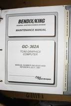 Bendix King GC-362A TCAS Graphics Computer  Maint manual 006-05320-0000 91 - £117.99 GBP