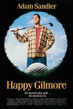 1996 Happy Gilmore Movie Poster Print 11X17 Shooter McGavin Adam Sandler ‍ - £9.19 GBP