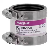 Fernco P3000-150 Proflex Neoprene Shielded Specialty Coupling, 1-1/2&quot; x ... - $9.90
