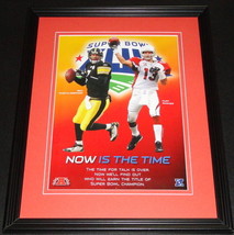 Super Bowl XLIII Ben Roethlisberger Steelers 11x14 Framed ORIGINAL Advertisement - £27.68 GBP