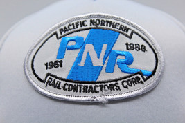 Pacific Northern Railroad Contractors Corp PNR 1961 - 1988 Hat Cap Snapback - £30.08 GBP