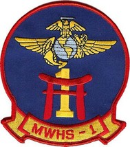 4&quot; Marine Corps MWHS-1 America&#39;s Finest Air Wings Embroidered Patch - £27.96 GBP