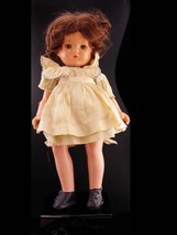 Antique 1928 composition Effanbee Patricia Doll - vintage 15&quot; jointed doll - ope - £117.33 GBP