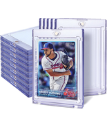 24 Ct Magnetic Card Holder for Trading Cards, 35PT Baseball Card Case Ma... - £27.91 GBP