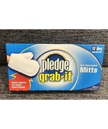 Pledge Grab It Dry Unscented Dusting Mitt Glove 12 Ct Vintage  Discontin... - €16,12 EUR
