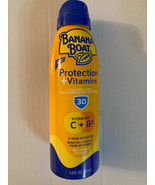 Banana Boat sunscreen spray SPF 30 Vitamin C and B3 broad spectrum 4.5 f... - $17.52 CAD