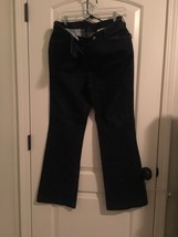 Anne Klein Women’s Blue Denim Jeans Zip Button Pockets Size 10 - £30.89 GBP