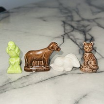 4 Wade Of England Easter Bunny Rabbit Dog Cat Parrot Pets Whimsies Mini ... - $247.47 MXN