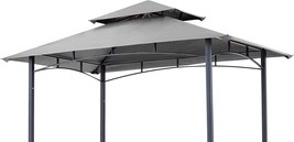 Scocanopy 8Ftx5Ft Replacement Canopy Grill Bbq Gazebo Roof Top,, 11 Only,Grey - $38.99