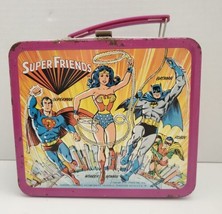 1976 Super Friends Lunchbox with NO THERMOS - $49.49
