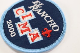 Vintage 2000 El Rancho Cima Light Blue Border Boy Scouts America BSA Camp Patch - $11.69