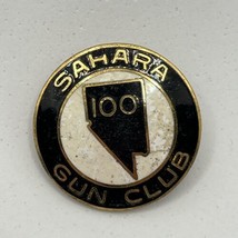 Nevada Sahara Gun Club Organization State Enamel Lapel Hat Pin Pinback - $5.95