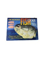 NIB Vintage Microwave Fish Cooker Steamer Ensar Corporation Vegetable St... - $362.41 MXN