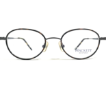 Hackett Eyeglasses Frames HEB080 11 Gray Brown Tortoise Round Full Rim 4... - $46.53