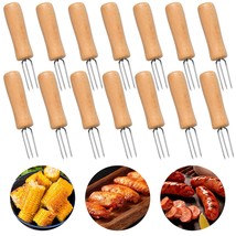 14Pcs Corn Holders For Corn On The Cob, Stainless Steel Corn Cob Holders... - $31.99