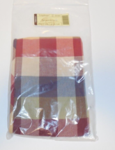 Longaberger Liner Only For Small Stow Away Basket WT Everyday Plaid New 2391832 - $16.82
