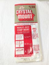 Crystal Mount stamp SMALL size #Y741B clear 29 total strips - $9.00
