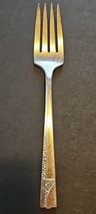 Vintage 1937 Caprice Silver Plate Fork by Oneida Nobility Plate - £11.64 GBP