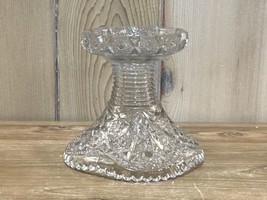 Vintage EAPG * McKee Glass * Concord Pattern * Punch Bowl Pedestal Base Stand - £14.70 GBP