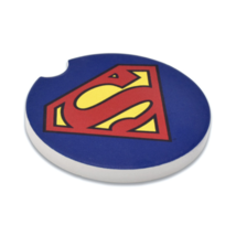 Superman Symbol Absorbent Car Coaster Blue - £11.95 GBP