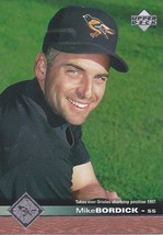 1997 Upper Deck Mike Bordick 308 Orioles - £0.78 GBP