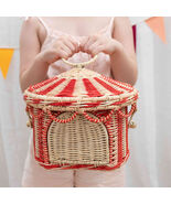 Olli Ella Circus Tent Toy Basket Small , Storage Basket , Circus Toy Org... - $135.00