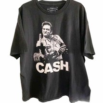 Jim Marshall Clothing Johnny Cash Flipping The Bird Graphic Tee - £29.57 GBP