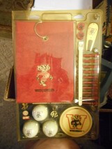 Wisconsin Badgers Golf Gift Set Nos Sealed Gift Set Collegiate Collectibles - £22.77 GBP