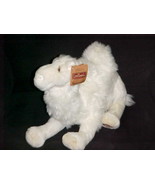 14&quot; Lou Rankin Jeremiah Two Hump White Camel Plush Stuffed Toy With Tags... - $59.39