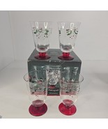 Set of 4 Pfaltzgraff Winterberry Christmas Holiday 14oz Water Goblet NOS... - $34.08 CAD