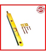 Versatile 7-Inch Flush Bolt - Solid Brass Face Plate with Elegant Finish - $477.06 MXN