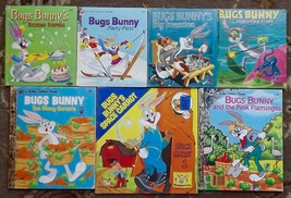 7 books Bugs Bunny in Something Fishy, Too Many Carrots, and the Pink Flamingos - £9.59 GBP