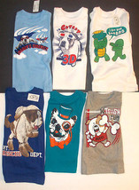 The Childrens Place Infant Toddler Boys T-Shirt Long Sleeve Animals Various Sz  - £7.02 GBP