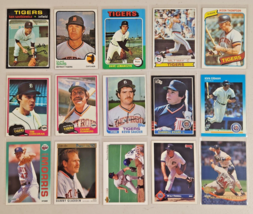 Detroit Tigers Lot of 15 MLB Baseball 1970&#39;s,80&#39;s,90&#39;s Travis Fryman - $15.28