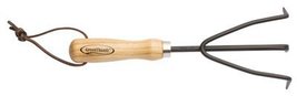 Green Thumb Gt4318 Garden Cultivator with Wood Handle, Black Powder, 9&quot; - €17,70 EUR