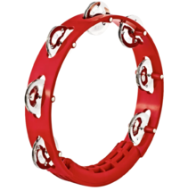 Meinl Percussion Headliner Series Single Row ABS 8 Inch Tambourine - Red (HTT8R) - £20.66 GBP