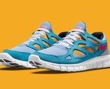 Men&#39;s Nike Free Run 2 Running Shoes, 537732 405 Multi Sizes Cyber Teal/B... - £86.52 GBP
