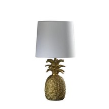 17 in. Tropical Heahea Pineapple Polyresin Accent Table Lamp ORE HBL2571 - £27.37 GBP