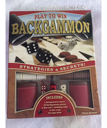 Play to Win: Backgammon  Game - Strategies and Secrets - Elliott Winslow - £14.41 GBP