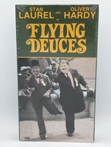  FlyingDeuces (VHS, 1984 GOODTIMES) New Sealed Laurel &amp; Hardy Movie - £9.28 GBP