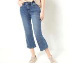 NYDJ Marilyn Straight Cropped Jeans in Cool Embrace - Rockie, PETITE 6 - £35.93 GBP