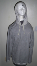 MEN&#39;S GUYS AMBIG AMBIGUOUS GRAY FLEECE PULLOVER HOODIE HEATER GRAY LOGO ... - £31.89 GBP